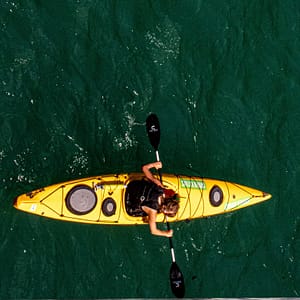 Kayaking at the sea at Old Mina Port - Qool Qatar Must-see attractions