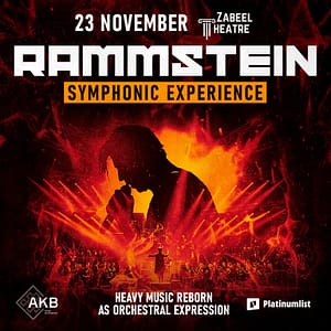 Rammstein Symphonic Experience at Zabeel Theatre in Dubai Concerts