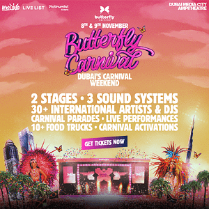 Butterfly Carnival 2025 at Media City Amphitheatre