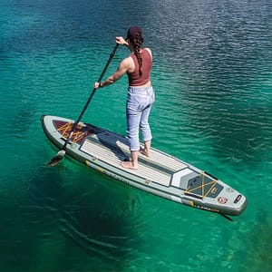 Paddleboarding at the sea at Old Mina Port - Qool Qatar Must-see attractions