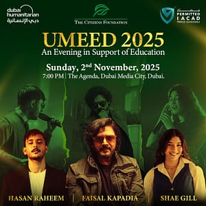 TCF Umeed 2025 at The Agenda in Dubai Concerts