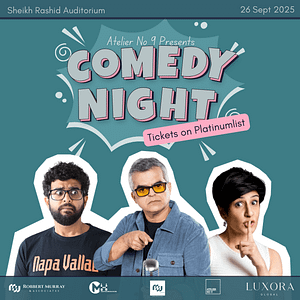 Comedy Night Live in Dubai Comedy Events