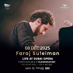 Faraj Suleiman live in Dubai Shows and Theatrical Plays