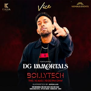 Bollytech Thursday Night at Vice in Dubai Desi Events