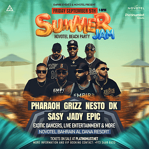 Summer Jam – Novotel Beach Party Nightlife