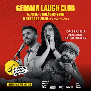 German Laugh Club 5-Year Anniversary Live at Dubai Comedy Festival Dubai Comedy Festival