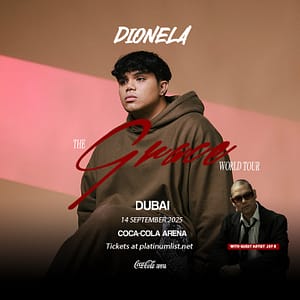 Dionela - The Grace World Tour at Coca-Cola Arena in Dubai Filipino Events
