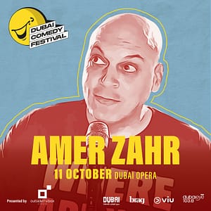 Amer Zahr Live at Dubai Comedy Festival 2025 Dubai Comedy Festival