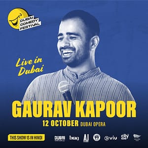 Gaurav Kapoor Live at Dubai Comedy Festival 2025 Dubai Comedy Festival