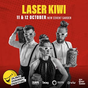 Laser Kiwi Live at Dubai Comedy Festival Dubai Comedy Festival