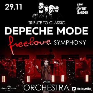 Tribute to Classic DEPECHE MODE 'FREELOVE SYMPHONY' in Dubai Shows and Theatrical Plays