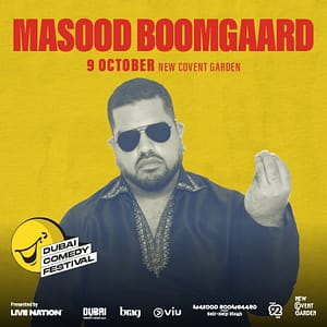 Masood Boomgaard Live at Dubai Comedy Festival Dubai Comedy Festival