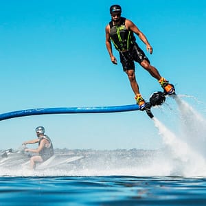 Flyboarding at Old Mina Port - Qool Qatar Must-see attractions