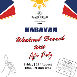 Kabayan Friday Brunch with After Party at Ramee Grand Brunches