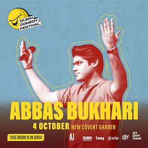 Abbas Bukhari Live at Dubai Comedy Festival Playhouse Studio Theatre