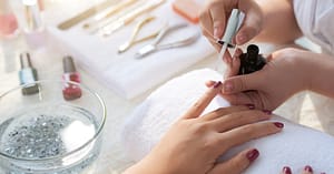 Get Classic Or Gelish Manicure & Pedicure W/W/O Hair Wash & Blow-Dry Sharjah & N. Emirates