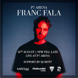 Franc Fala Live at P7 Arena in Dubai Nightlife