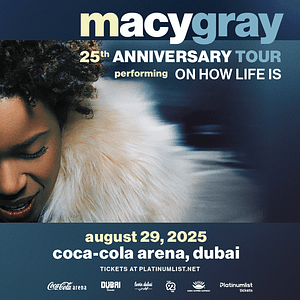 Macy Gray - On How Life Is 25th Anniversary Tour Concerts