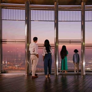 Trio Pass: ATT - Level 124 + Dubai Aquarium + Sky Views Indoor Attractions