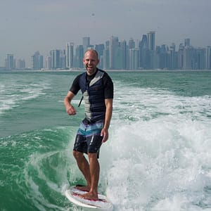 Wakeboarding at Old Mina Port - Qool Qatar Must-see attractions