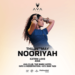 AVA Club Presents Nooriyah live in Bahrain Nightlife