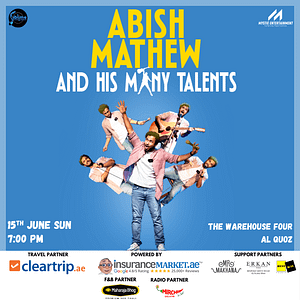 Abish Mathew Live in Dubai Desi Events