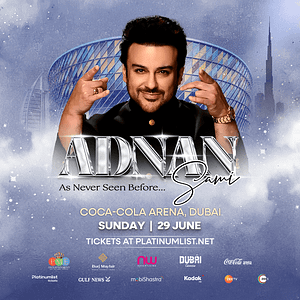 Adnan Sami Live at Coca-Cola Arena in Dubai Concerts