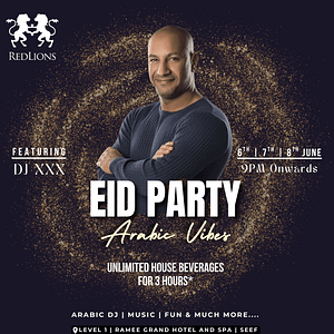 Eid After Party at Red Lions Bahrain Eid Events and Activities
