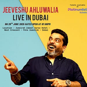 Jeeveshu Ahluwalia Live at Zabeel Theatre in Dubai Shows and Theatrical Plays