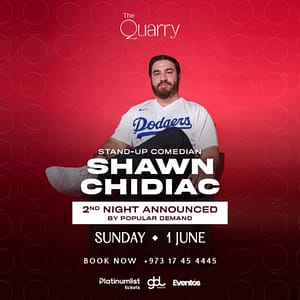 Shawn Chidiac Live at The Quarry Shows and Theatrical Plays
