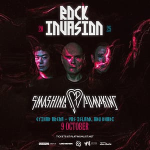 Smashing Pumpkins at Etihad Arena in Abu Dhabi Concerts