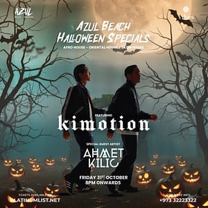Azul Beach Halloween Specials Featuring Kimotion & Ahmet Kilic Halloween