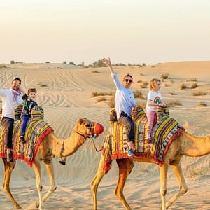 Desert Safari W/ Centralized Van W/ Optional 30-Min Quad Bike