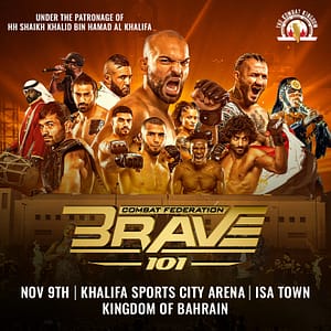 BRAVE CF 101 Mixed Martial Arts Event Sports Events