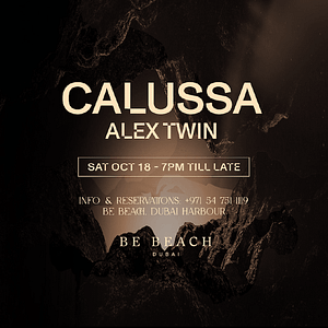 Calussa Le Chat at Be Beach Dubai Nightlife