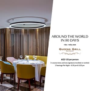 Around the World in 80 Days Dining Experiences