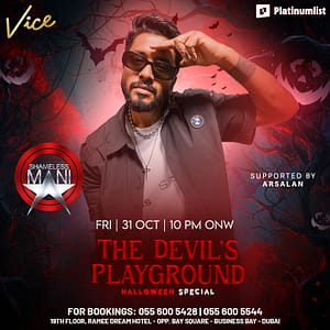 Halloween Special at Vice in Dubai Halloween