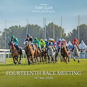 The Garden Race Meeting 14 in Abu Dhabi Sports Events