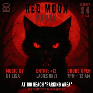 Red Moon Party in Khobar Nightlife