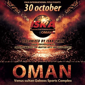 ISKA PRO Show at Sultan Qaboos Complex Sports Events