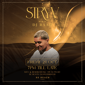 Stryv at Be Beach Dubai Nightlife
