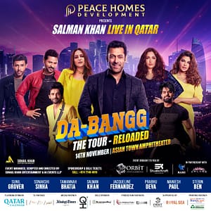 Salman Khan Live in Qatar Desi Events