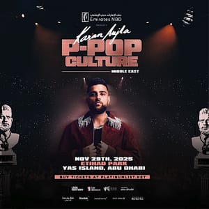 Karan Aujla P-Pop Culture Tour Live in Abu Dhabi Concerts