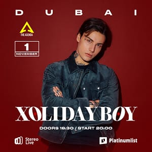 Xolidayboy Live at The Agenda in Dubai Concerts