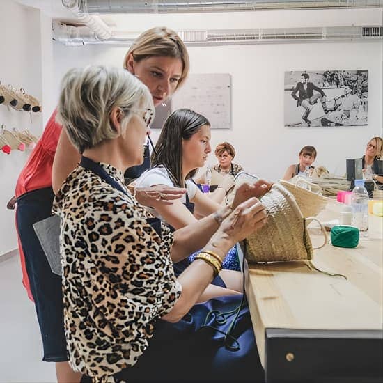 Workshop - personalization and embroidery techniques on basket at Original Marrakech, Marrakesh, Morocco - Image 2
