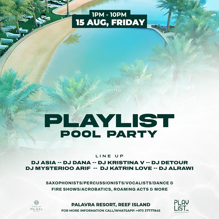 Playlist Pool Party at Palavra Resort