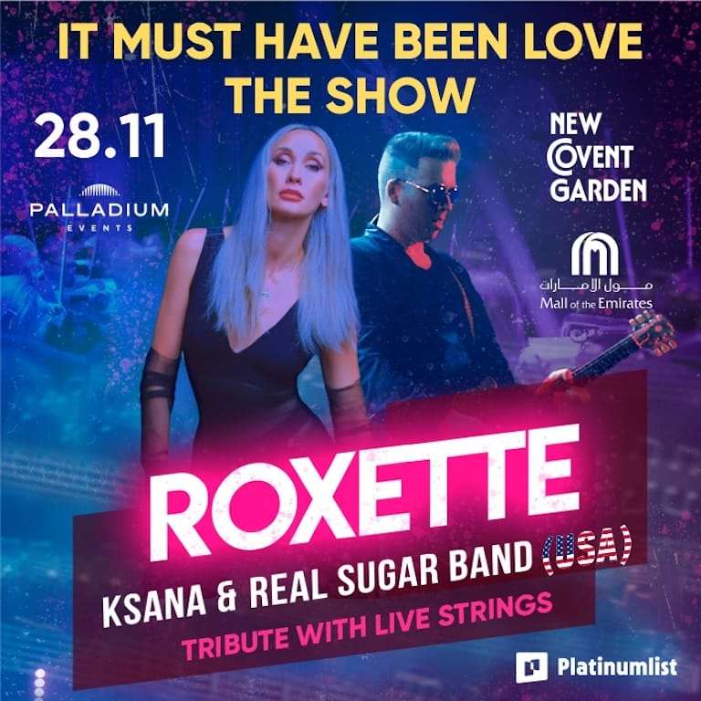 Tribute to Marie Frederiksson Roxette Top Hits ‘Symphony of Your Heart’ in Dubai Concerts
