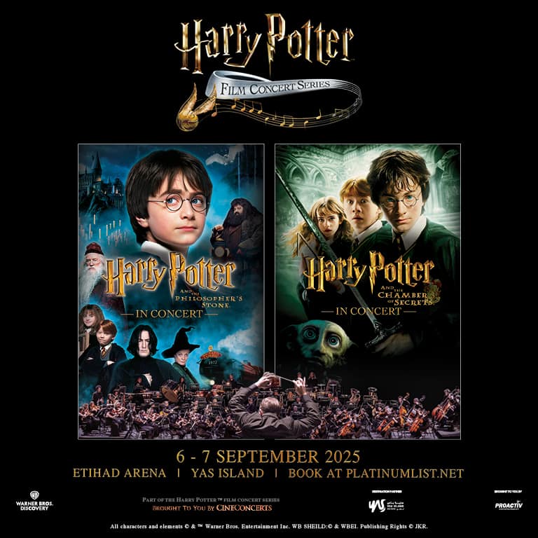 Harry Potter™ Film Concert Series at Etihad Arena in Abu Dhabi Concerts