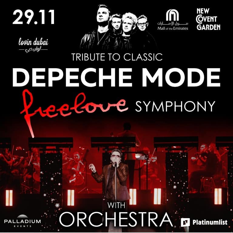 Tribute to Classic Depeche Mode ‘Freelove Symphony’ in Dubai Concerts