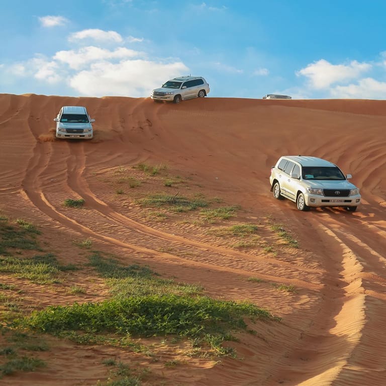 Rak Ride Desert Safari in RAK: Dune Bashing, Sand Boarding and a Camel Ride ...